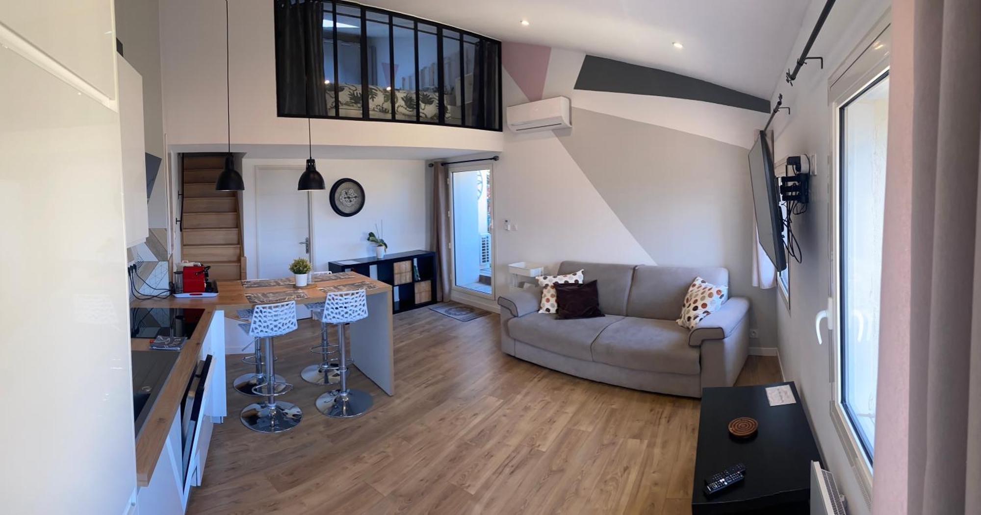 Spacieux Duplex, Vue Mer Et Belle Terrasse Hyères Exterior foto